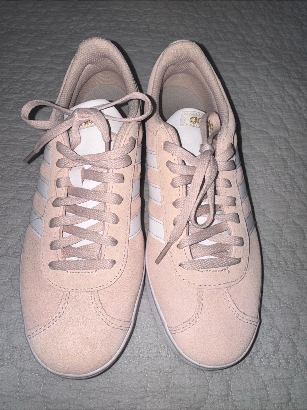 adidas Pink Suede Campus-Style Sneakers size 8